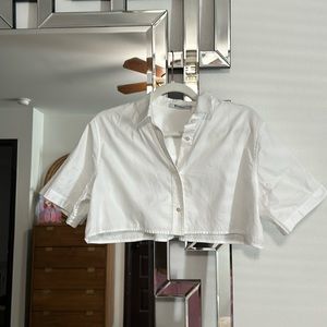 Alexander Wang cropped shirt